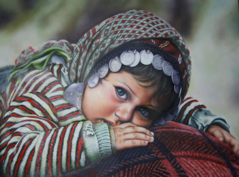 A kurdish girl from Khorasan, Iran.