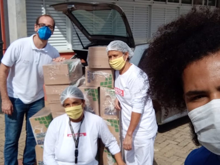 Sesi São Roque arrecada alimentos para famílias assistidas pela SMF