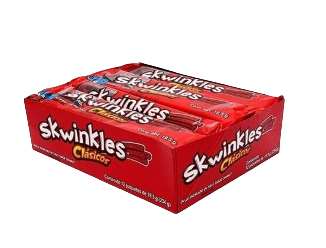 Skwinkles clasicos mango/chamoy- 12 unités