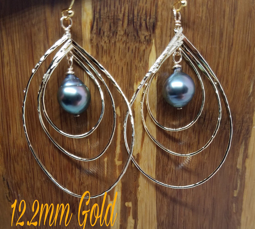 12.2mm Tahitian Twist Gold