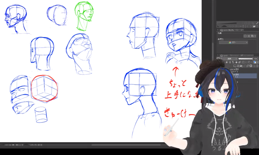 配信用モデルセットアップサポート例