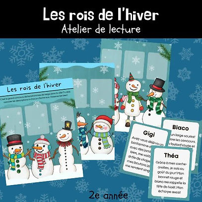 Atelier de lecture - Les rois de l'hiver (2e)