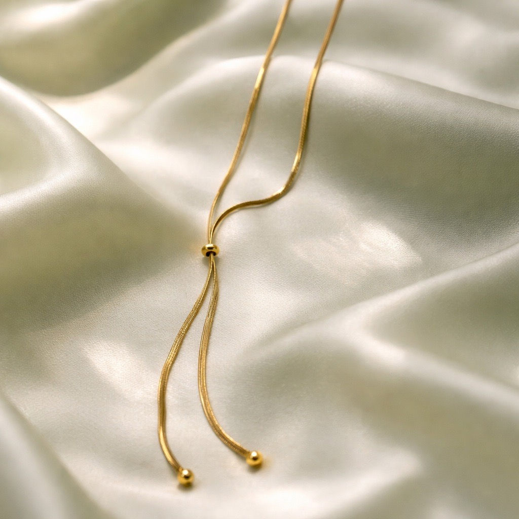 Danity Gold Charm Necklace (Min 3 pcs)
