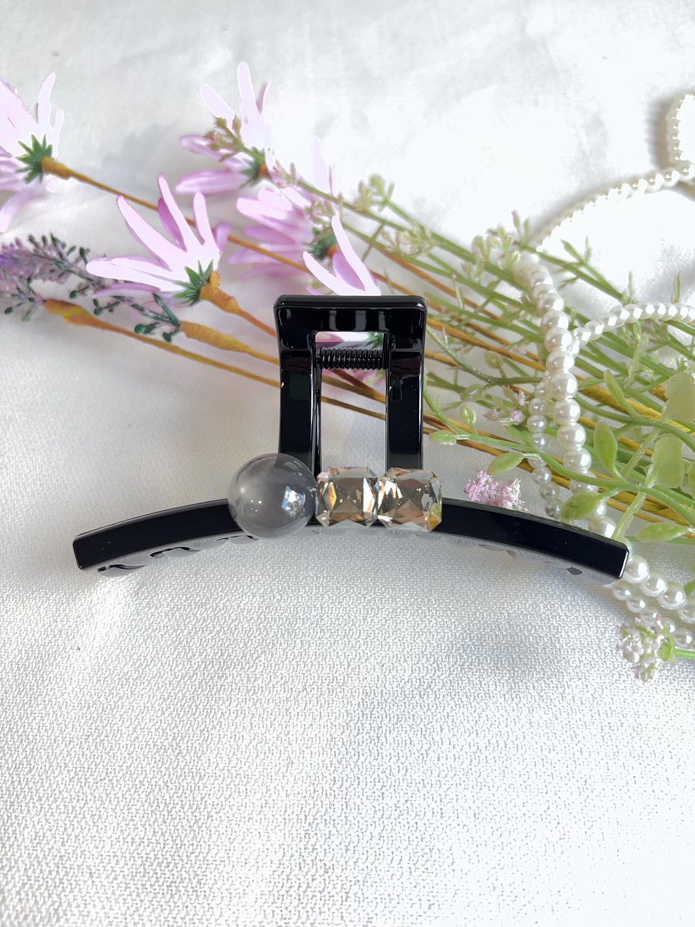 Thumbnail: Mini Elegant Marble Hair Clip (Min 3 Pcs)