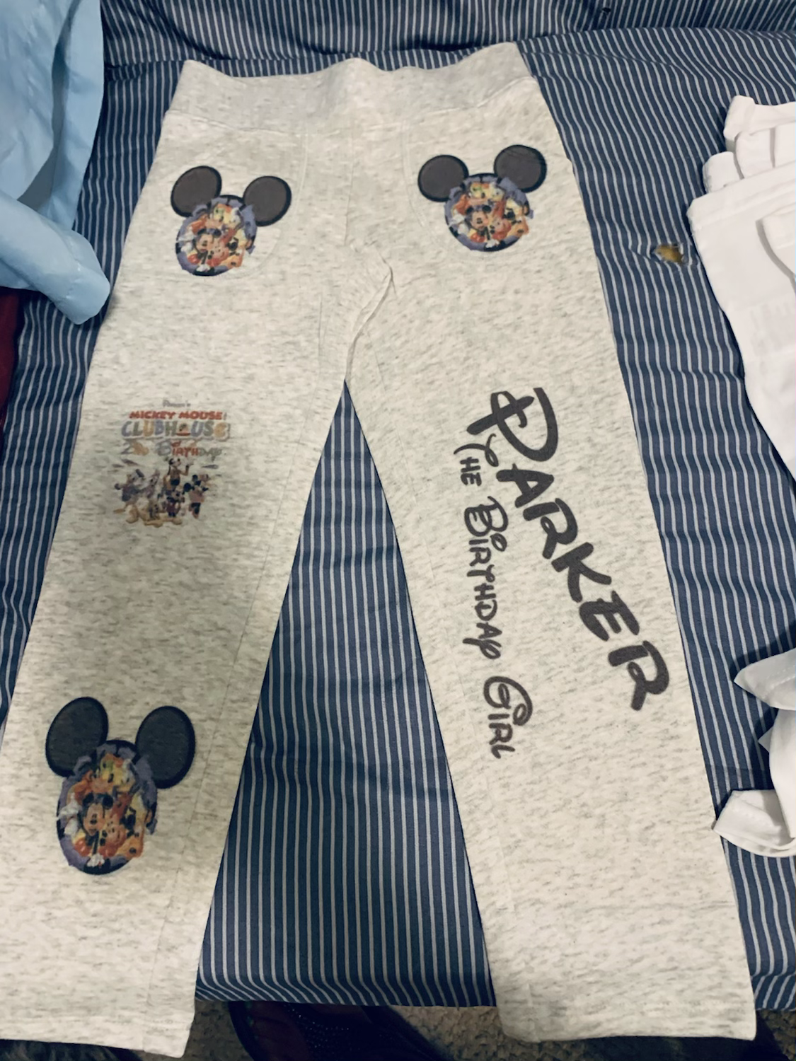 Custom front back shirt & joggers kids 