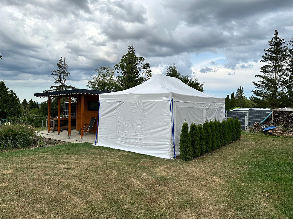 Miniaturbild: Faltpavillon 4x6 Meter