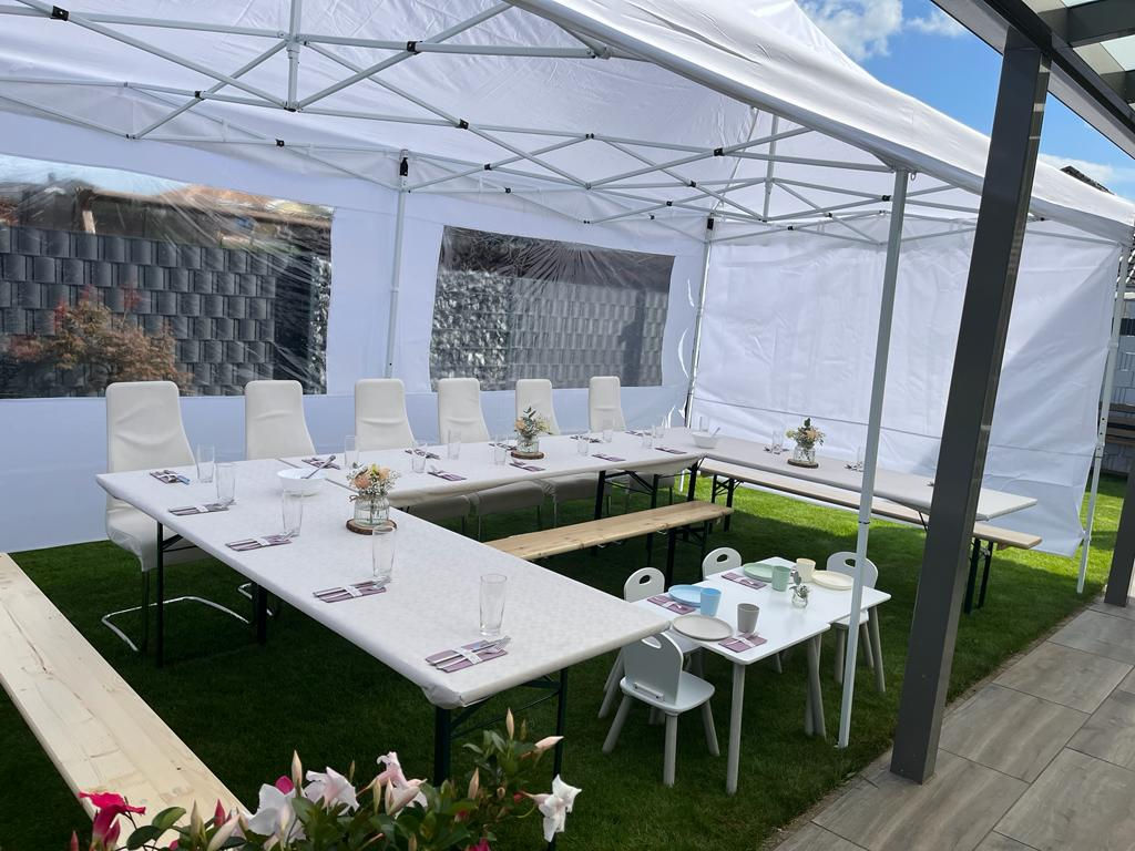 Faltpavillon 3x6 Meter
