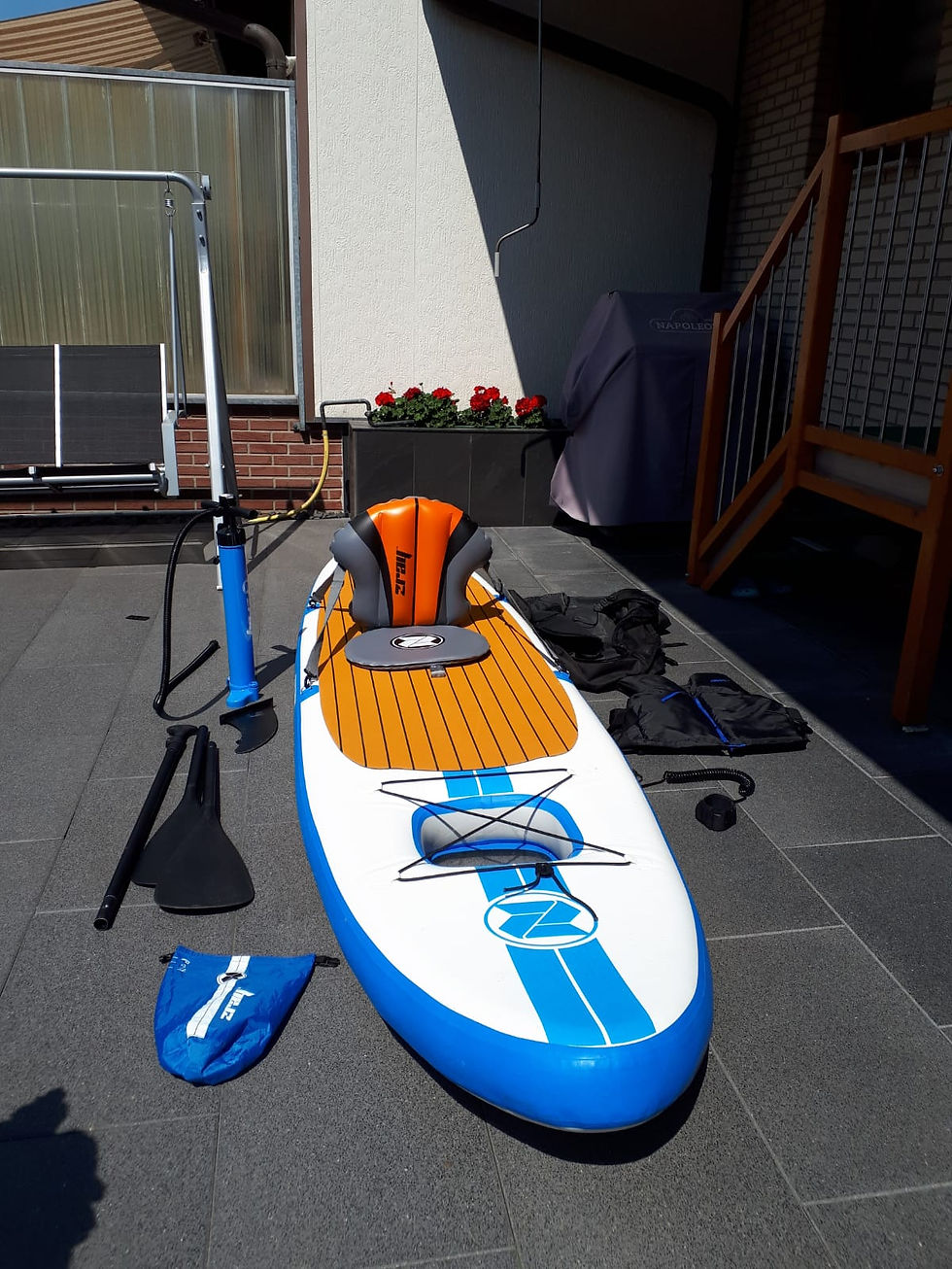 SUP mit Sitz / Kajak