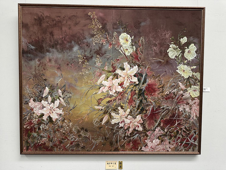 令和6年2024年【第10回日展】名古屋展いってきました！日本画作品3点