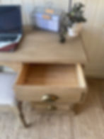 Thumbnail: A Rustic Dressing Table /  Desk & Stool ~ Oak Finish ~