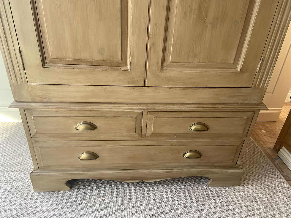 Thumbnail: A Vintage Wardrobe/ Larder Cupboard ~ Display Cabinet
