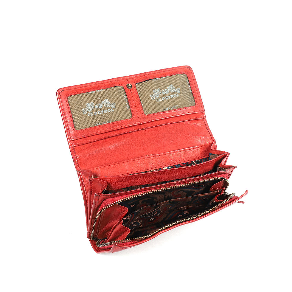 Miniature : Portefeuille Spritz rouge Lili Petrol