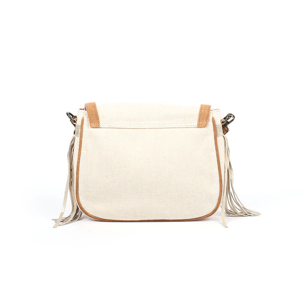 Miniature : Sac bandoulière Cerise naturel Lili Petrol