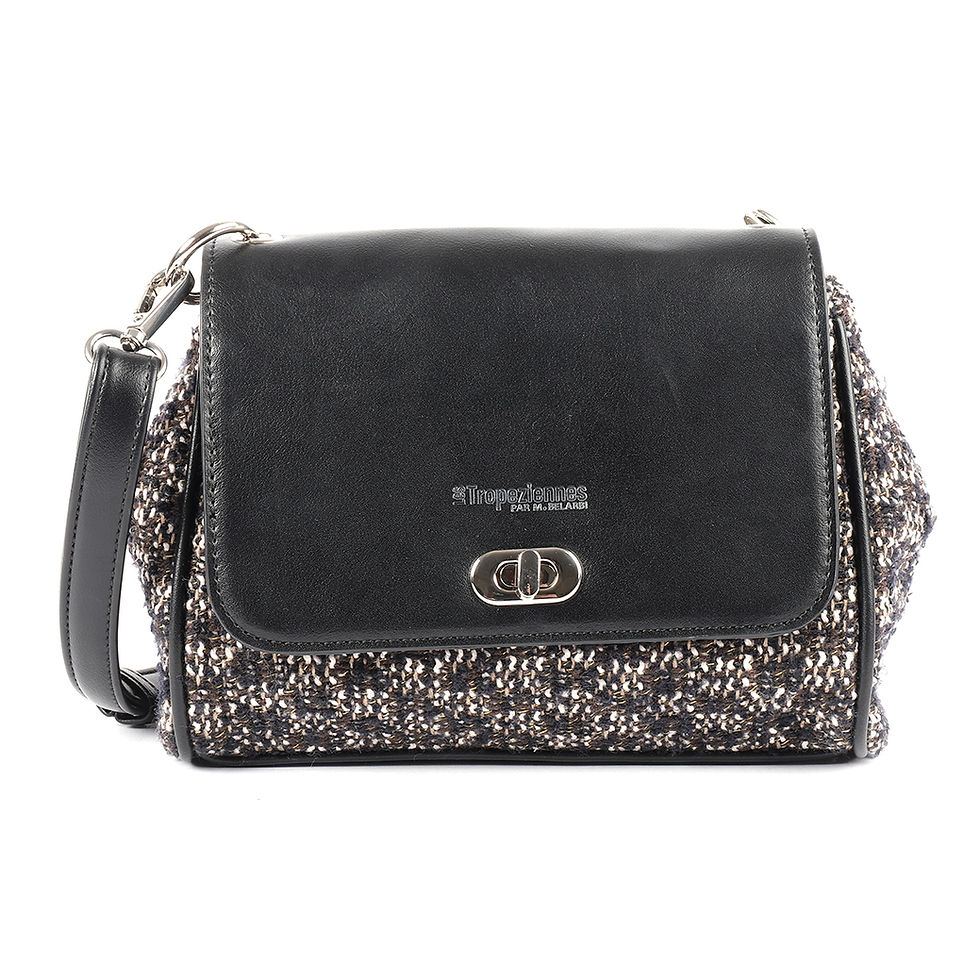 Sac bandoulière Andromede noir "Les Tropeziennes par M.Belarbi"