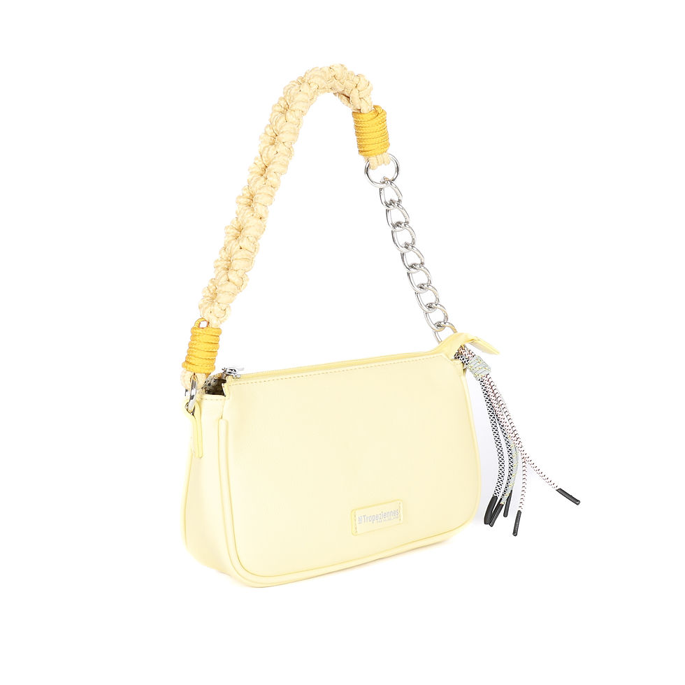 Sac bandoulière Taman jaune Les Tropeziennes par M.Belarbi