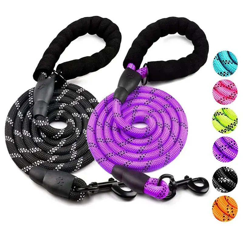 Strong Dog Leash Pet Leashes Reflective Leash for Big Small Medium Dog Leash