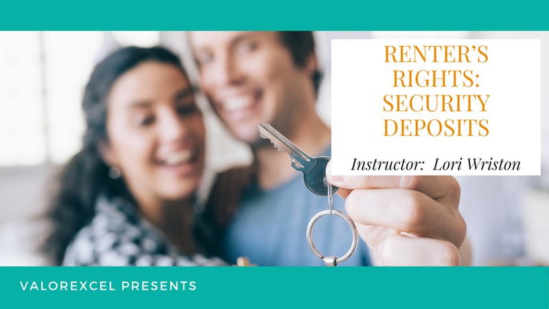 a man and woman are holding a key in front of a sign that says instructor