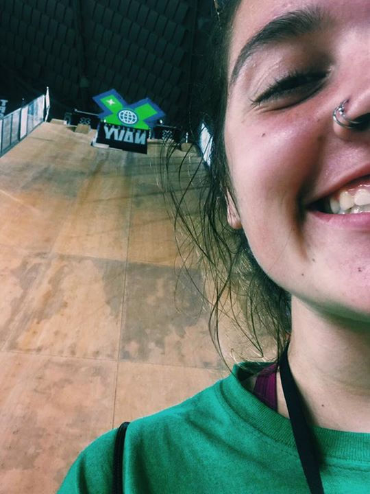 Up top of Big Air