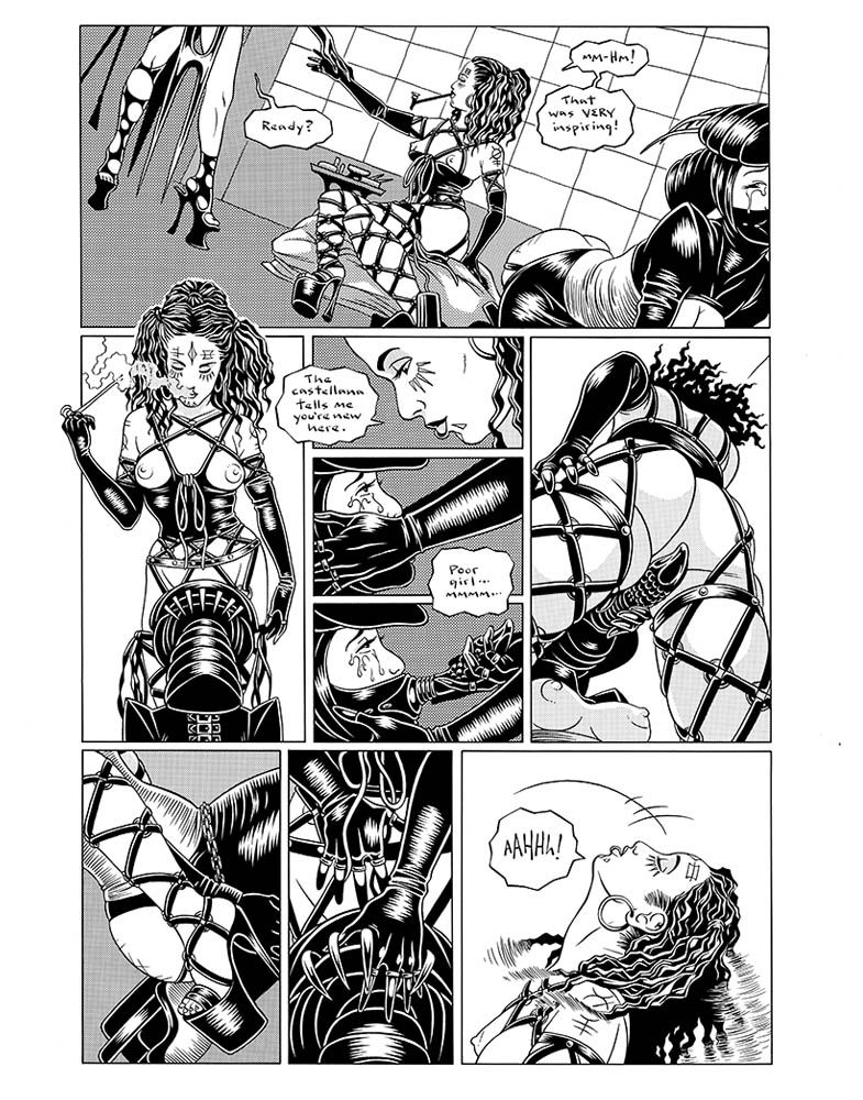 Thumbnail: IN A METAL WEB Signed Graphic Novel With Custom Slipcover & Print
