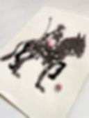 Thumbnail: CASTELLANA SASAYA NIJAN & GRYPH STALLION Original Artwork