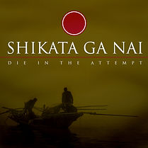 red circle above the text shikata ga nai die in the attempt