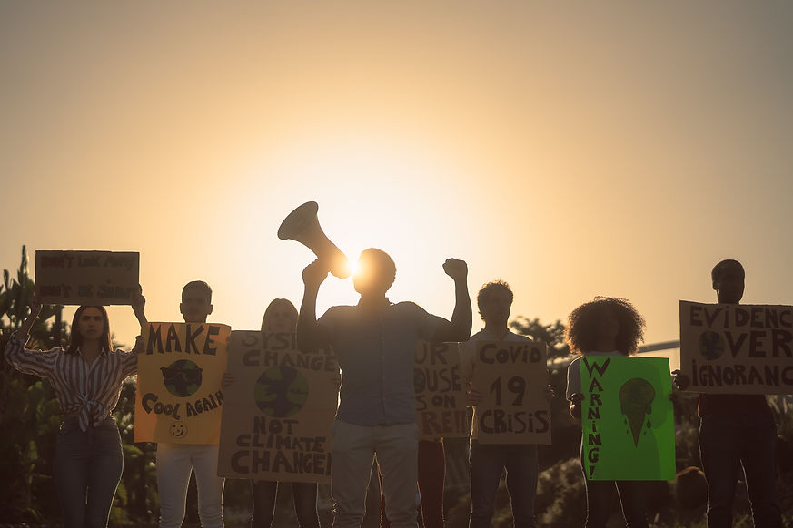 demonstrators-group-protesting-for-climate-change