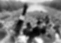 black and white photo from the march on washington looking out on a crowded national mall