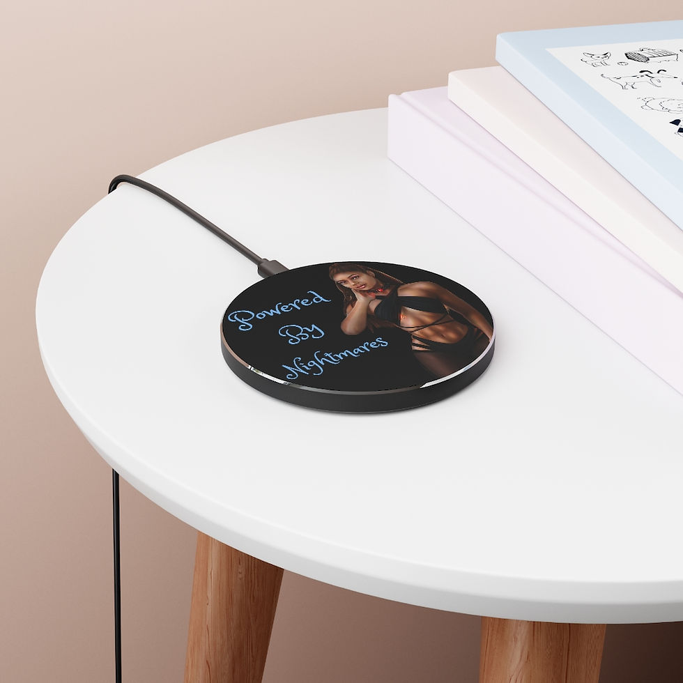 Thumbnail: "Powered By Nightmares" Xlina Wireless Charger