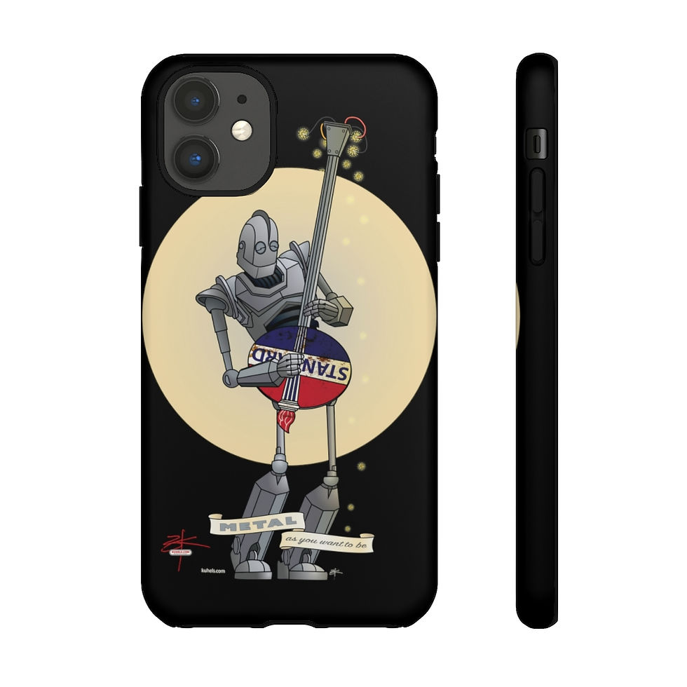 Thumbnail: "Metal AF" kuhels.com art Tough Cases phone case