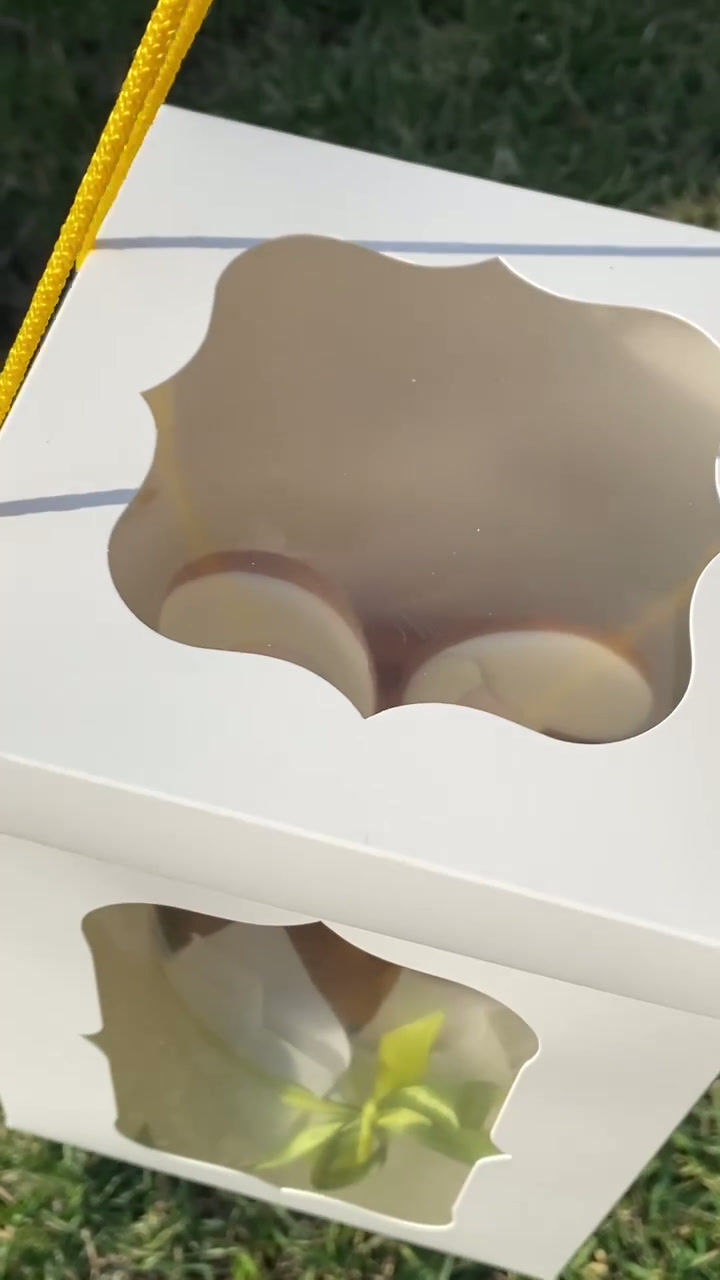 Коробка пасха, свято коробка з ручками для пасхи, коробка для бокала