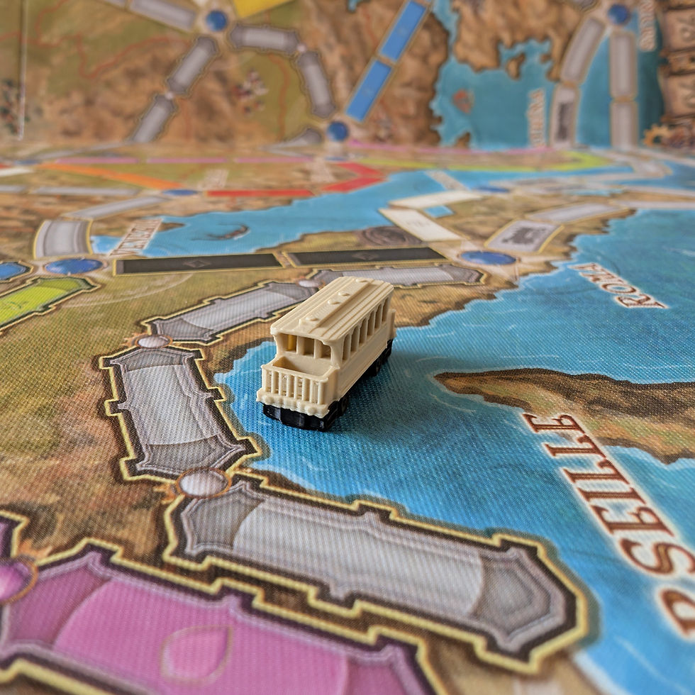 Miniature : Trains transport de passagers 3D - Les Aventuriers du Rail