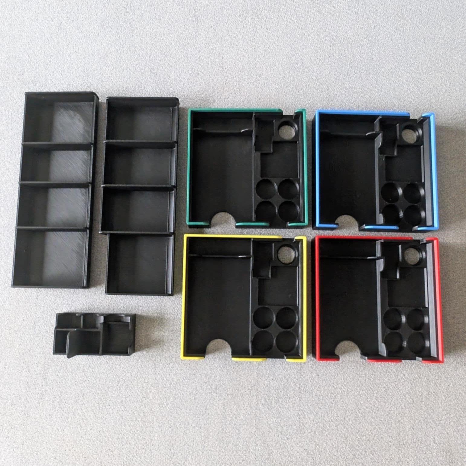 Insert - Box Organizer - The Anarchy | Compatible with sleeved cards