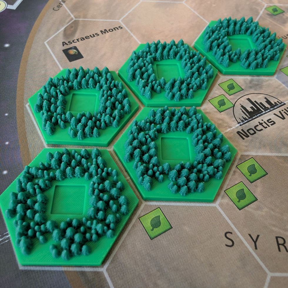 Thumbnail: 3D Forest Tiles - Terraforming Mars