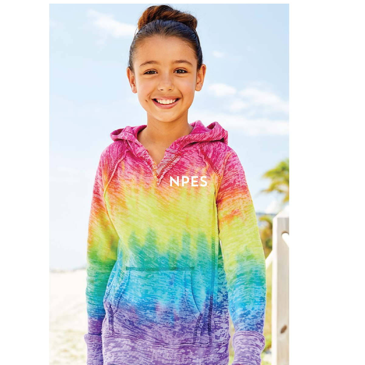 NPES Burnout V-Notch Hoodie