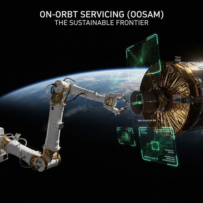 【衛星與太空】太空的「軌道救援隊」：解密 OOSAM，從「拋棄式」到「永續」的太空革命