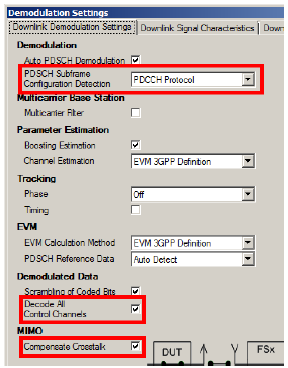 圖 4-1:空中傳輸量測的解調設定