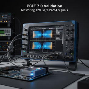 PCIe 7.0 Test Challenges: Why PAM4 Signal Validation is Key for AI