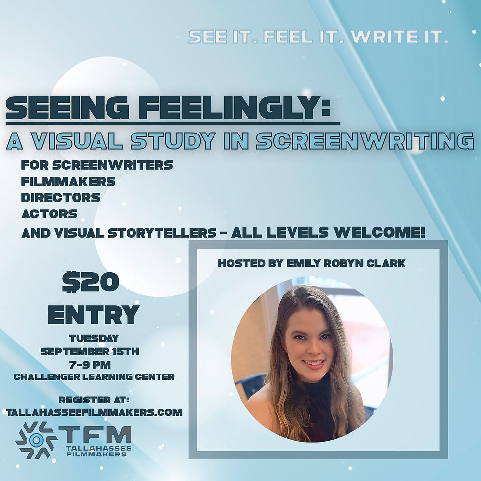 Seeing Feelingly: A Visual Study in Screenwriting