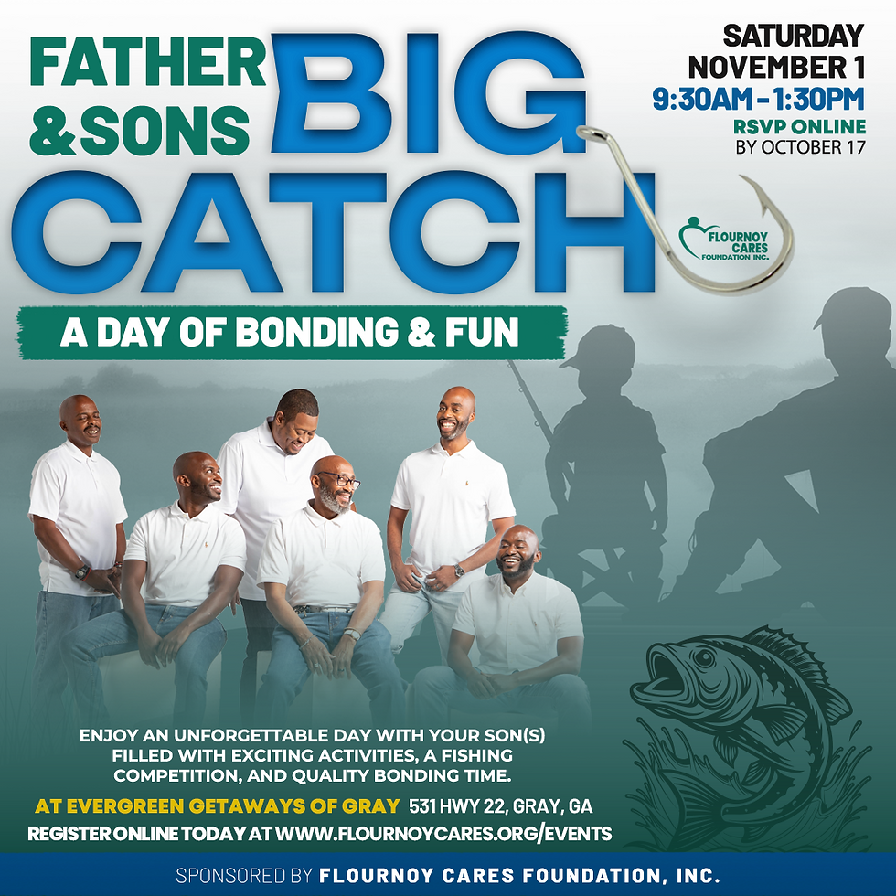 Annual Father & Sons Big Catch Fishing Event