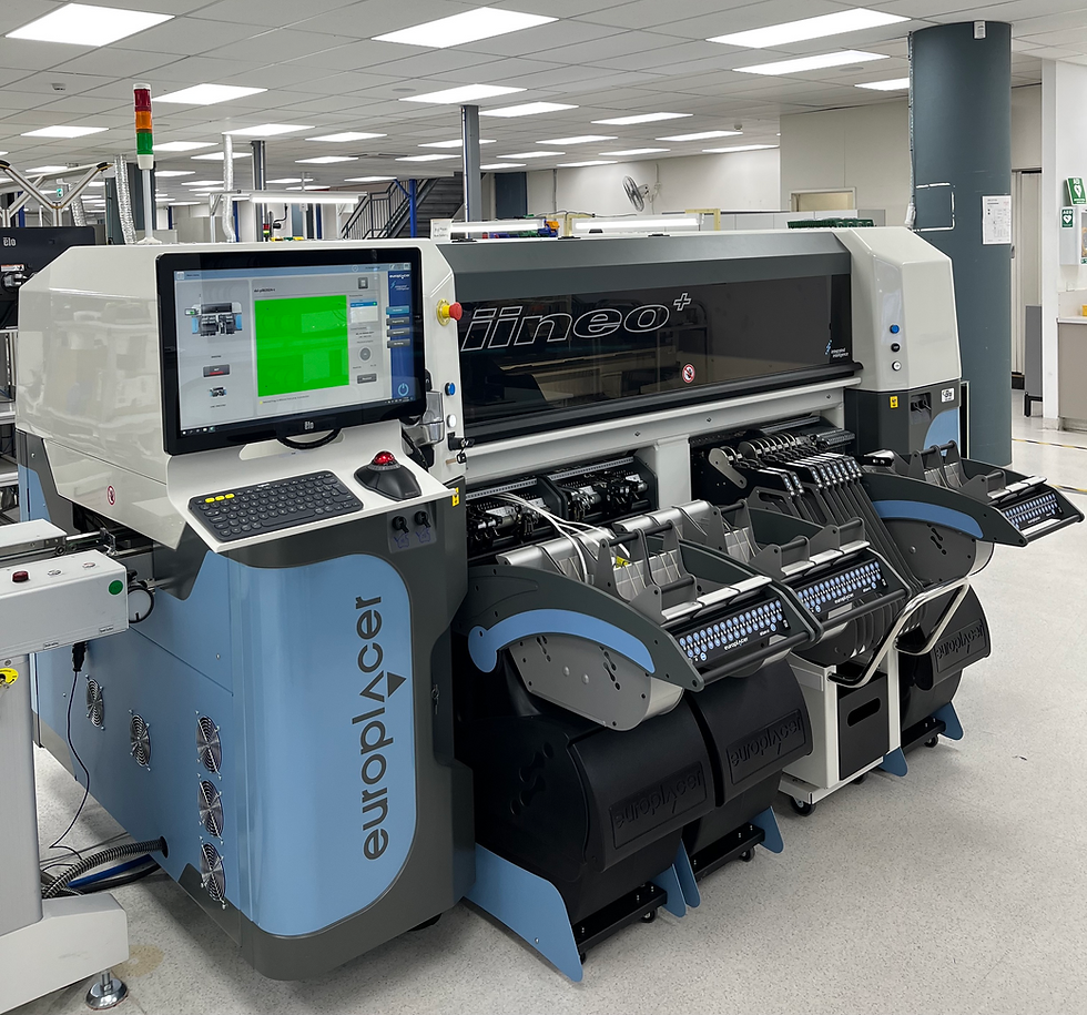 A multi-function pick-and-place prototyping machine on the factory floor