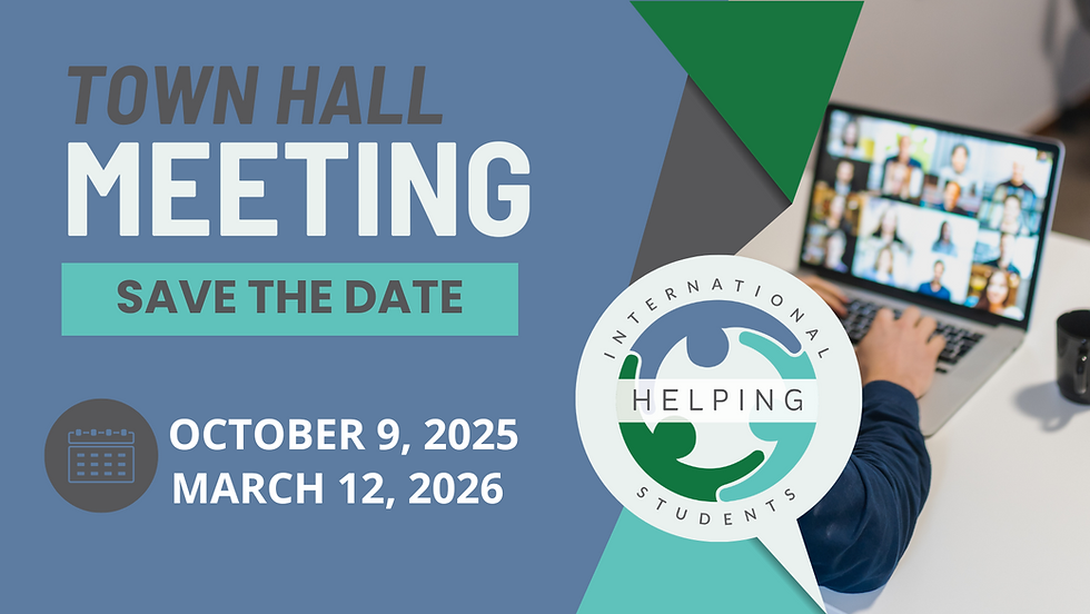 HIS Town Hall Meeting - Community Stakeholders