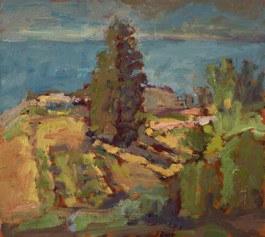 View from Hillside Tower Diptych No. 1