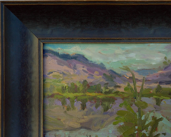 Arquati Charcoal solid wood frame