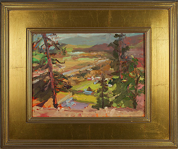 Wenge Veneer solid wood frame