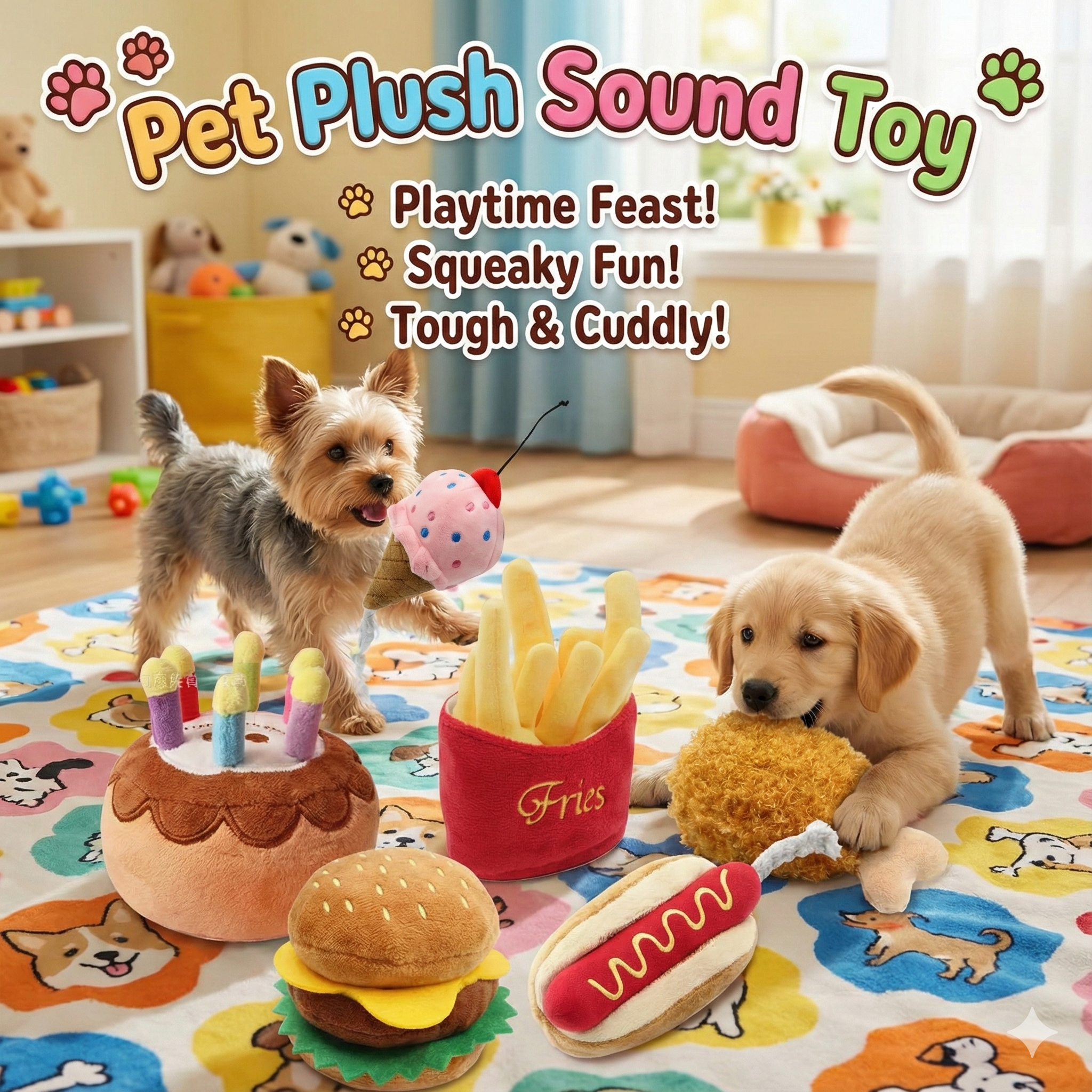 Pet Plush Sound Toy