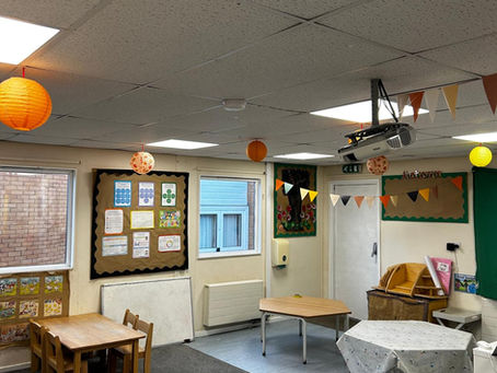 Installation of New LED Panels at Beechwood Nursery