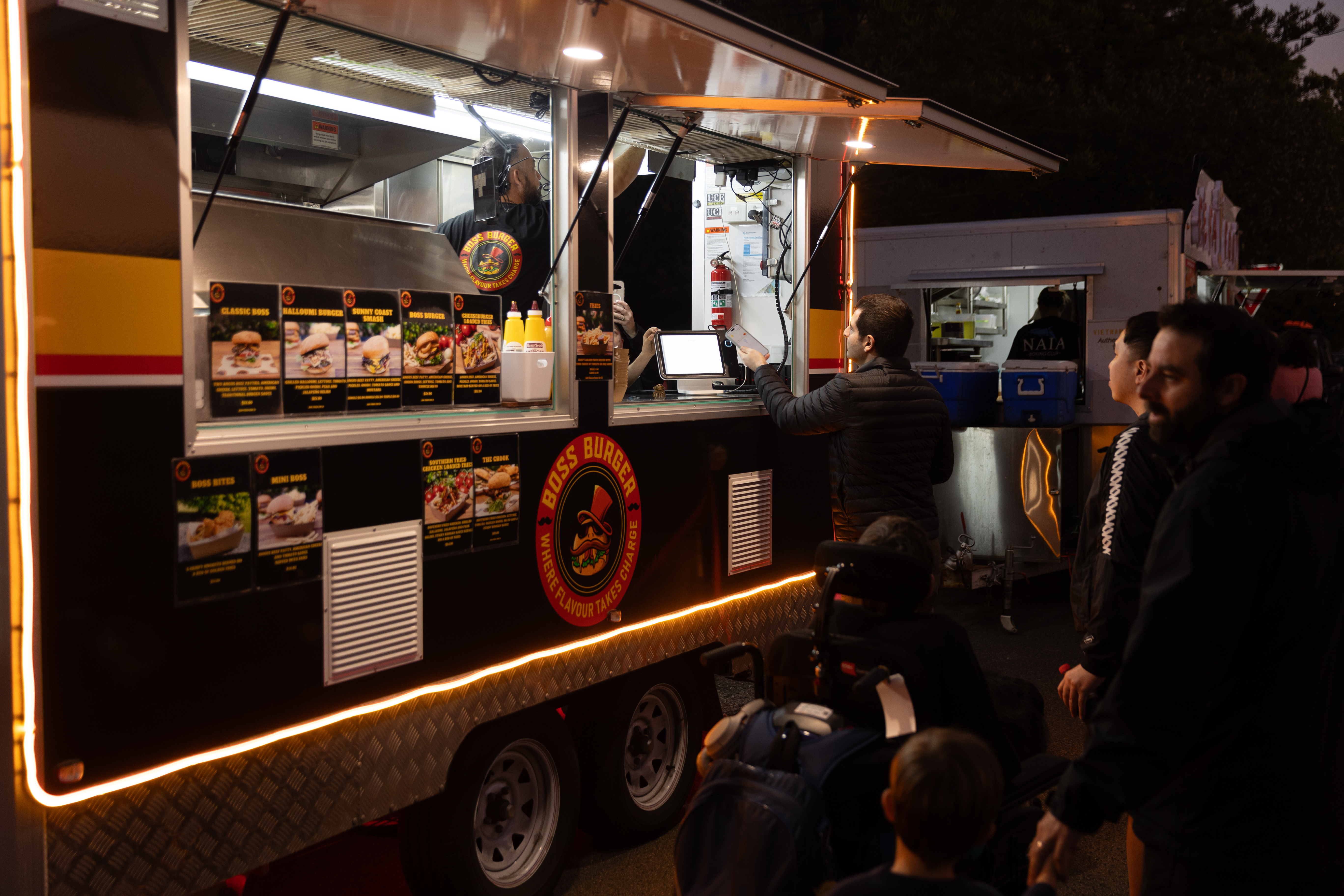 Boss Burger food truck