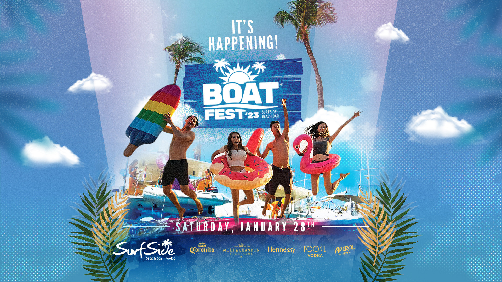 Boat Fest at Surfside Beach Bar Aruba