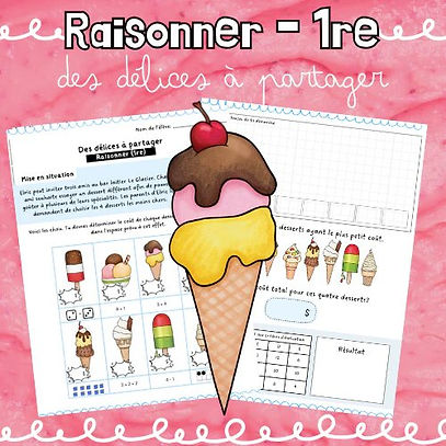 Raisonner - Des délices à partager (1re)