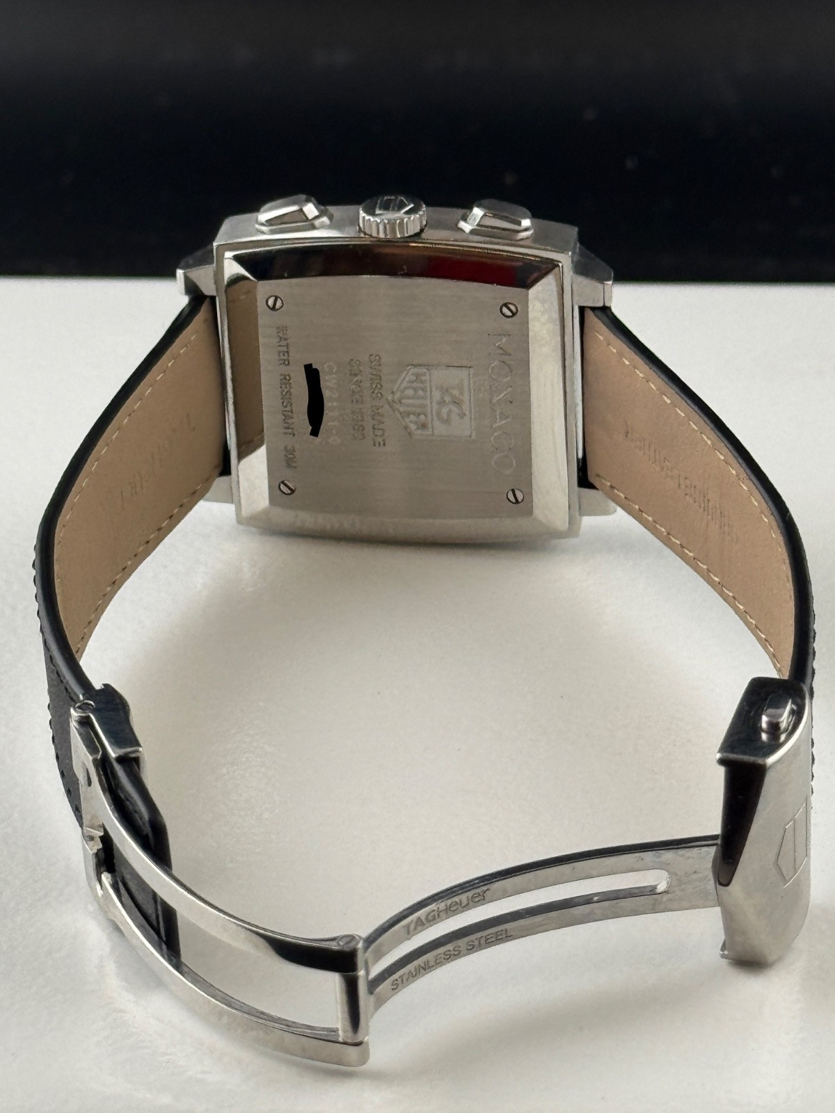 TAG Heuer Monaco Automatic McQueen Chronograph CW2111-0 Box Paper Excellent, view 11